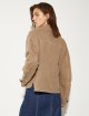 Куртка кольору какао Max&Co з бавовни та льону: фото 3 - Invogue