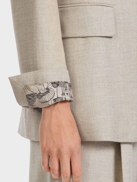 Бежевый жакет MARC CAIN: фото 5 - Invogue