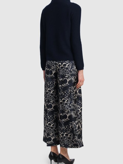 Синие брюки MAX MARA: фото 2 - Invogue