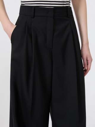 Чорні штани Weekend Max Mara з вовни: фото 4 - Invogue