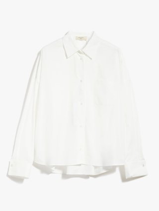 Белая рубашка WEEKEND MAX MARA: фото - Invogue