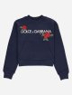 Синя кофта DOLCE&GABBANA KIDS : фото - Invogue