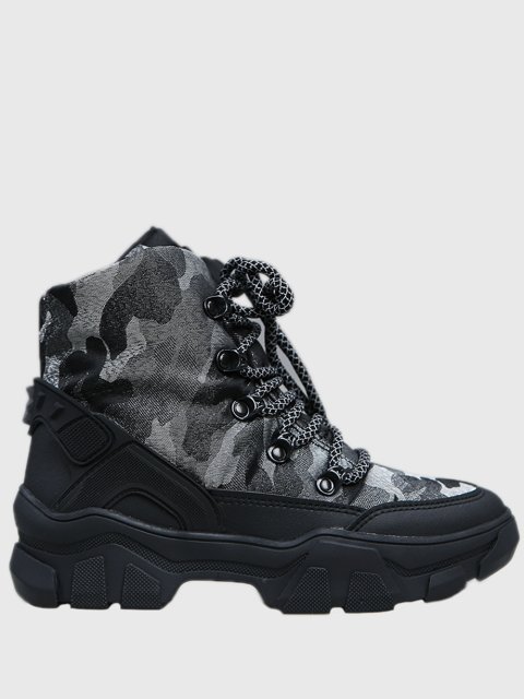 Чёрные сапоги JOG DOG: фото - Invogue