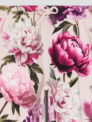 Костюм Dolce&Gabbana з квітковим принтом із бавовни: фото 4 - Invogue
