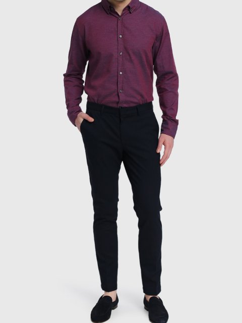 Синие брюки BOSS: фото 1 - Invogue