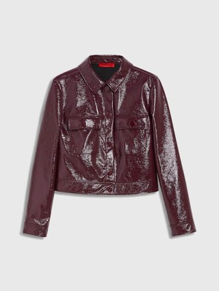 Бордовый пиджак  MAX&CO: фото - Invogue
