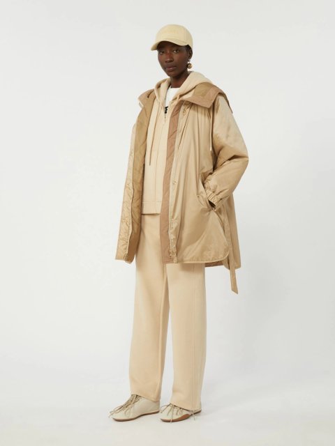 Бежеве худі WEEKEND MAX MARA з суміші бавовни: фото 1 - Invogue
