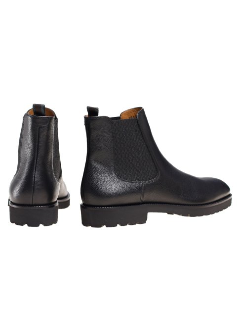 Чёрные ботинки BOSS: фото 5 - Invogue