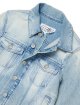 Денім синій куртка MM6 Maison Margiela з бавовни: фото 3 - Invogue
