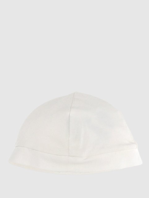 Кремовая шапка MONNALISA: фото 1 - Invogue