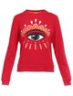 Бордовый свитшот KENZO: фото - Invogue