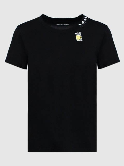 Чёрная футболка MARC CAIN: фото - Invogue