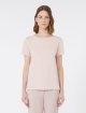 Пудрова футболка WEEKEND MAX MARA з органічної бавовни: фото 2 - Invogue