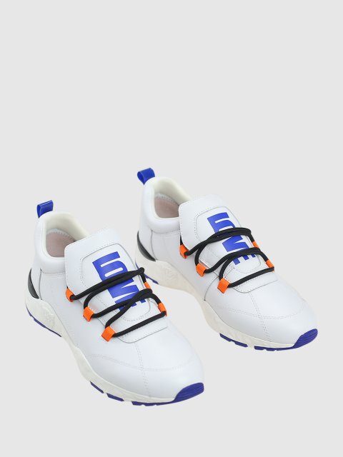 Синие кроссовки MARC CAIN: фото 1 - Invogue