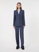 Темно-сині штани Max Mara з вовни: фото 1 - Invogue