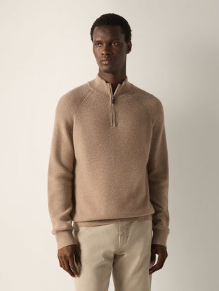 Бежевий светр ZEGNA з кашеміру: фото 1 - Invogue
