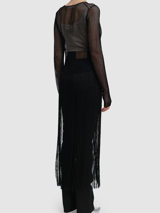 Чёрные джинсы HELMUT LANG: фото 2 - Invogue
