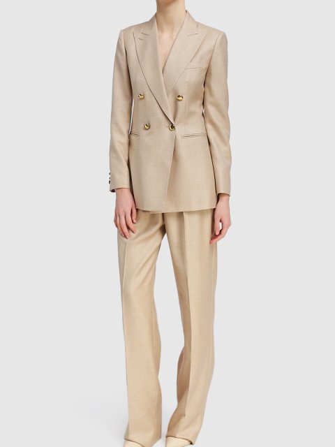 Молочный пиджак MAX MARA: фото 1 - Invogue