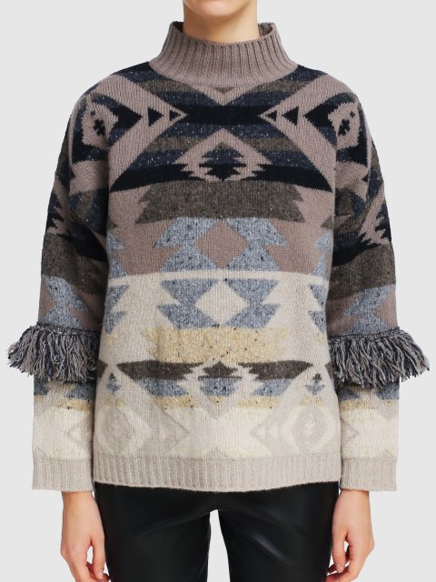 Кремовый свитер WEEKEND MAX MARA: фото 2 - Invogue