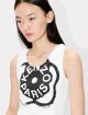 Белая майка Kenzo из эластичного хлопка: фото 4 - Invogue