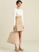 Кремова спідниця MAX MARA : фото - Invogue