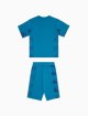 Сині футболка, шорти EMPORIO ARMANI KIDS : фото 1 - Invogue