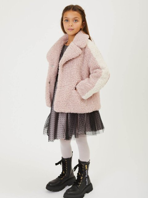 Шуба иск Monnalisa (24023): фото 5 - Invogue