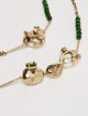 Золотисте кольє WEEKEND ACCESSORIES двониткове: фото 3 - Invogue