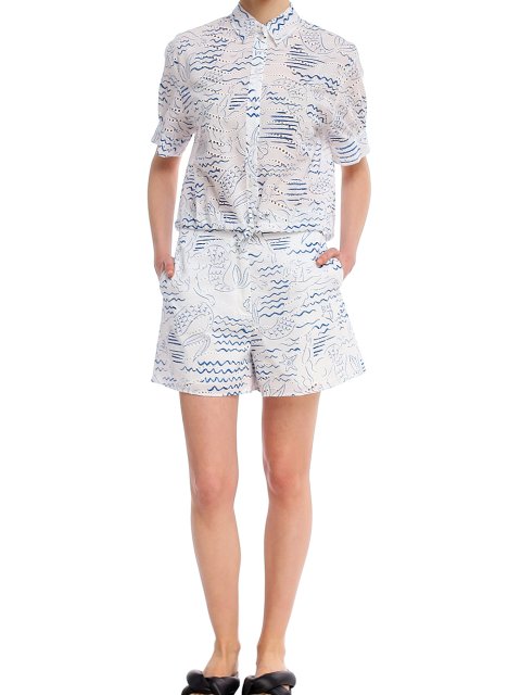 Сині шорти KENZO : фото 3 - Invogue