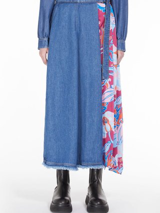 Синя спідниця WEEKEND MAX MARA : фото 1 - Invogue