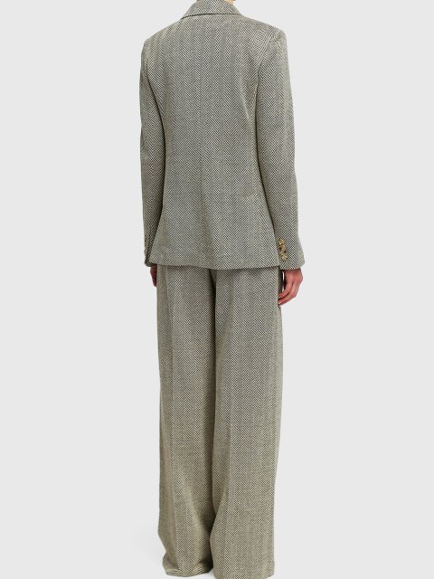 Бежеві брюки MAX MARA : фото 2 - Invogue