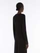Чорна блуза Max Mara з еластичної віскози: фото 3 - Invogue