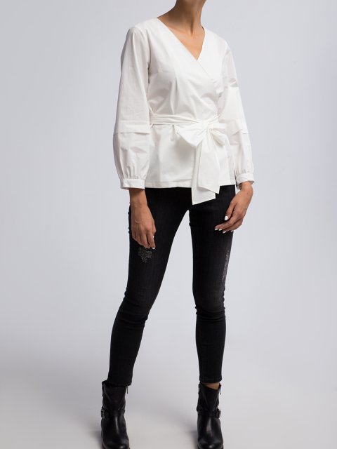 сорочка довгрукав MARELLA: фото 3 - Invogue