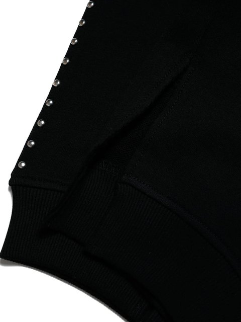 Чёрные джоггеры MM6 MAISON MARGIELA KIDS: фото 2 - Invogue