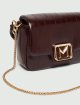 Тёмно-коричневая сумка Marella из полиэстера: фото 3 - Invogue