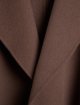 Шоколадне пальто Max Mara з вовни: фото 2 - Invogue