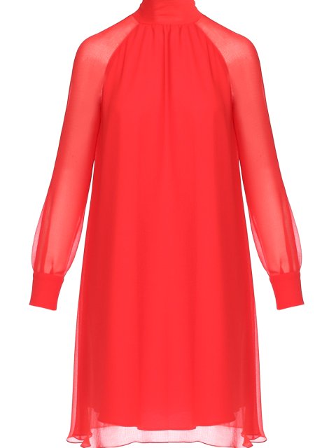 Красное платье KENZO: фото - Invogue