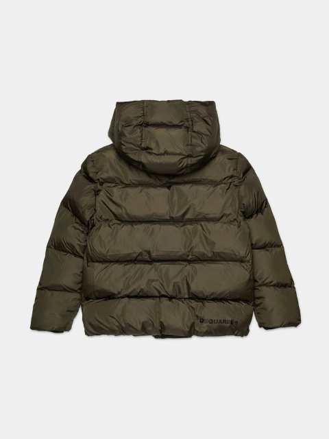Оливкова куртка DSQUARED KID : фото 1 - Invogue