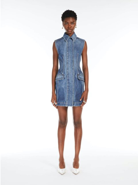 Синя сукня Sportmax джинсова: фото 1 - Invogue