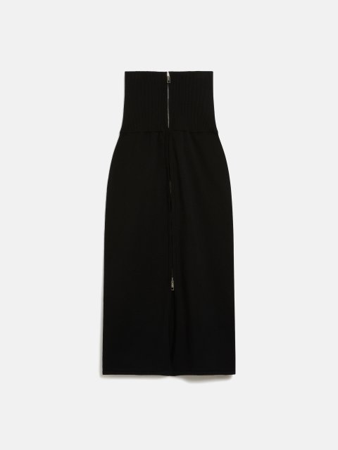 Черная юбка Sportmax с высокой талией: фото - Invogue