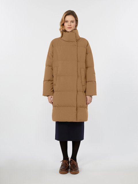 Світло-коричневий пуховик WEEKEND MAX MARA: фото 2 - Invogue