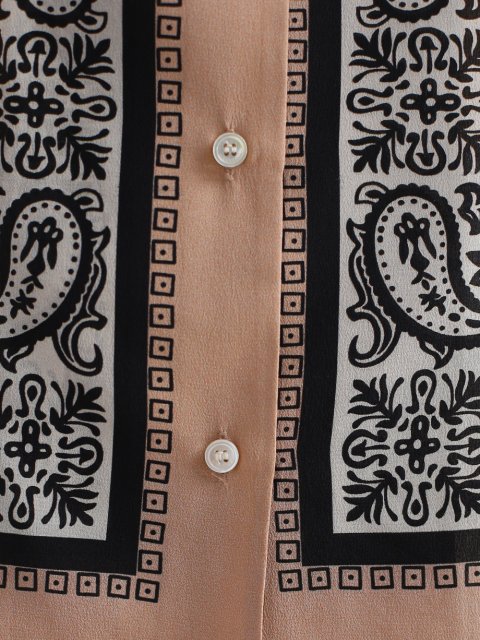 Кремова сорочка WEEKEND MAX MARA : фото 6 - Invogue