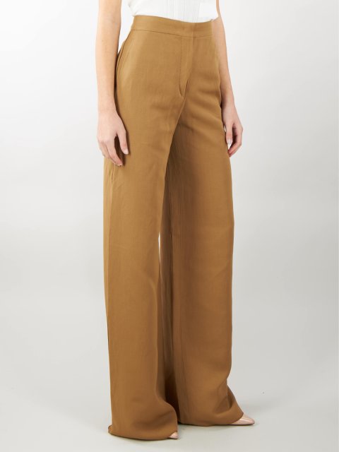 Коричневі брюки MAX MARA : фото 3 - Invogue