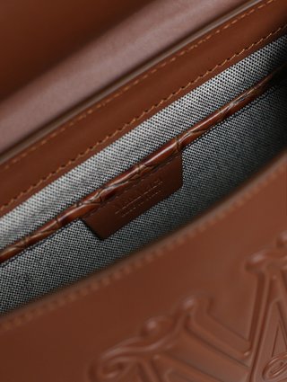 Коричневая сумка MAX MARA: фото 8 - Invogue