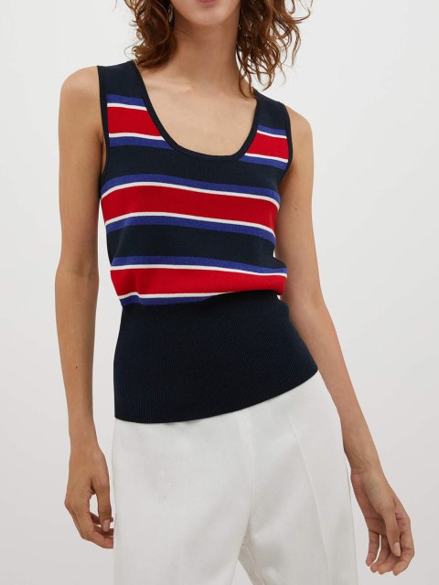 Синий топ MAX&CO: фото 1 - Invogue