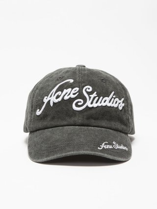 Чорна кепка ACNE STUDIOS : фото - Invogue