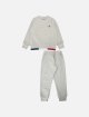 Біла кофта та штани MONCLER з бавовни: фото - Invogue