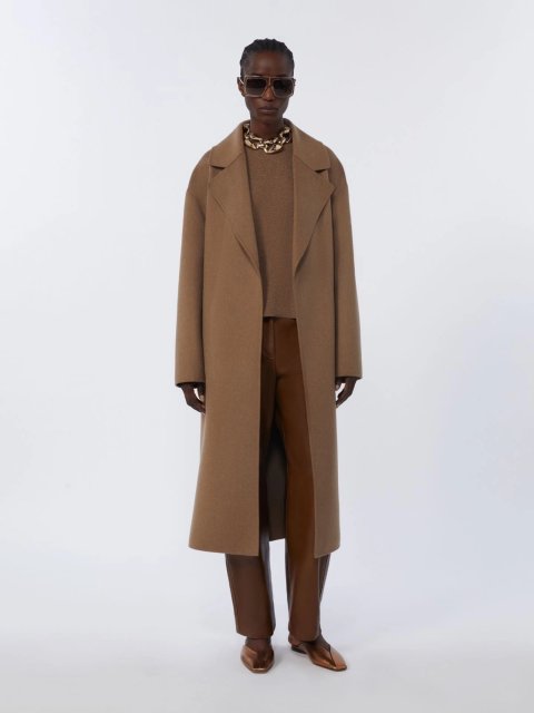 Коричневий светр MAX MARA з вовни та кашеміру: фото 1 - Invogue