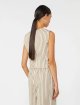 Бежевий жакет Max Mara бавовни та шовку: фото 3 - Invogue