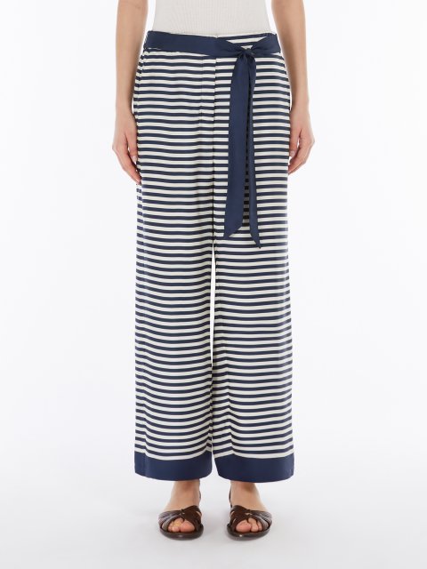 Брюки Max Mara з чистого шовку: фото 2 - Invogue